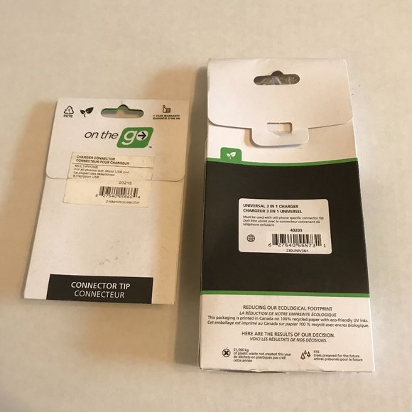 "On the Go" 3 in 1 Charger plus Connector Tip - Picture 2 of 15